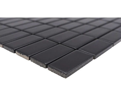 Keramisch Mozaïek ST395 Zwart Mat 30x30 Cm 4 Keramisch Mozaïek ST395 Zwart Mat 30x30 Cm - Afbeelding 2