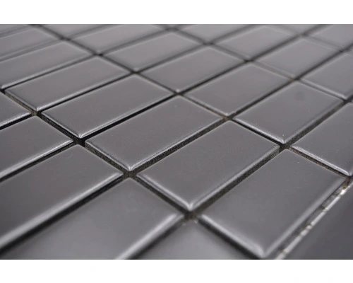 Keramisch Mozaïek ST395 Zwart Mat 30x30 Cm 5 Keramisch Mozaïek ST395 Zwart Mat 30x30 Cm - Afbeelding 3