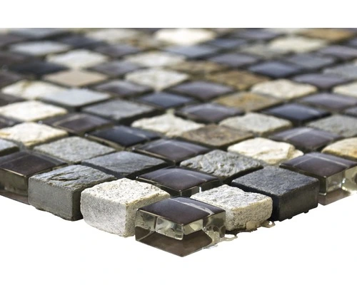 Glasmozaïek Chrystal XCM M980 Multicolor 30x30 Cm 4 Glasmozaïek Chrystal XCM M980 Multicolor 30x30 Cm - Afbeelding 2