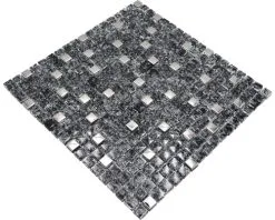 Glasmozaïek Chrystal XIC 1099 Zwart/zilver Mix Craquelé/gebroken Glas 30x30 Cm 19 Glasmozaïek Chrystal XIC 1099 Zwart/zilver Mix Craquelé/gebroken Glas 30x30 Cm -Vloertegels Winkel DV 8 5836633 09 4c DE 20210330191758