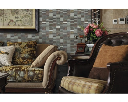 Natuursteen Mozaïek XSK 585 Steen/koper Mix 30x30 Cm 5 Natuursteen Mozaïek XSK 585 Steen/koper Mix 30x30 Cm - Afbeelding 3