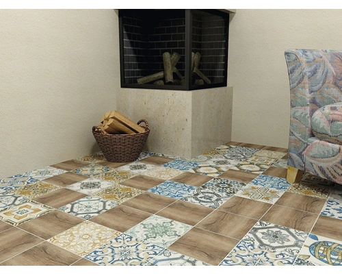 Wand- En Vloertegel Nikea Mix 20x20 Cm 3 Wand- En Vloertegel Nikea Mix 20x20 Cm