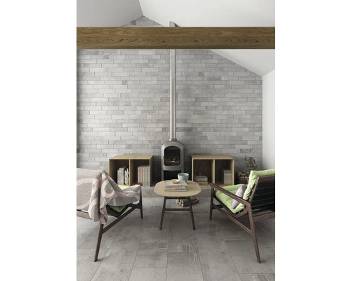 Wand- En Vloertegel Brickbold Grijs 8x33,15 Cm 6 Wand- En Vloertegel Brickbold Grijs 8x33,15 Cm - Afbeelding 4