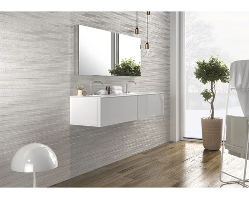 Wandtegel Multistone White 30x90 Cm Gerectificeerd 4 Wandtegel Multistone White 30x90 Cm Gerectificeerd - Afbeelding 2