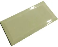 Wandtegel Metro Biselado Duck Egg Glans 10x20 Cm