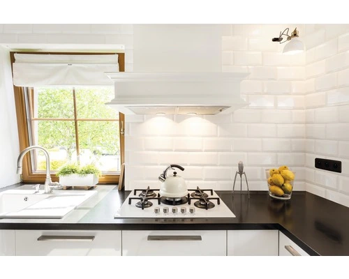 Wandtegel Metro Biselado Crema Joy 10x20 Cm 4 Wandtegel Metro Biselado Crema Joy 10x20 Cm - Afbeelding 2