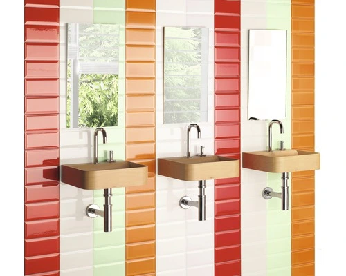 Wandtegel Metro Biselado Gris Glans 10x20 Cm 5 Wandtegel Metro Biselado Gris Glans 10x20 Cm - Afbeelding 3