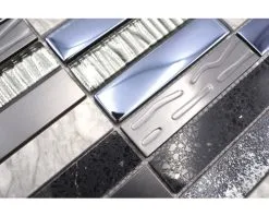 Glasmozaïek NIGHT 58X Zwart/zilver 29,8x29,8 Cm 16 Glasmozaïek NIGHT 58X Zwart/zilver 29,8x29,8 Cm -Vloertegels Winkel DV 8 6236872 08 4c DE 20210305101753