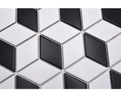 Keramisch Mozaïek POV 09 Zwart/wit 26,6x30,5 Cm 11 Keramisch Mozaïek POV 09 Zwart/wit 26,6x30,5 Cm -Vloertegels Winkel DV 8 6236874 05 4c DE 20211029191344