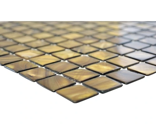 Schelp Mozaïek SM 2569 Beige/bruin 30x30 Cm 4 Schelp Mozaïek SM 2569 Beige/bruin 30x30 Cm - Afbeelding 2