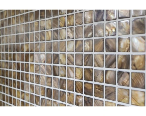 Schelp Mozaïek SM 2569 Beige/bruin 30x30 Cm 8 Schelp Mozaïek SM 2569 Beige/bruin 30x30 Cm - Afbeelding 6