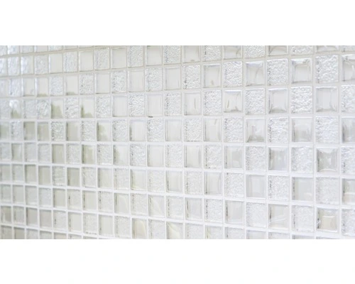 Glasmozaïek XCM 8LU90 Wit 29,8x29,8 Cm 7 Glasmozaïek XCM 8LU90 Wit 29,8x29,8 Cm - Afbeelding 5