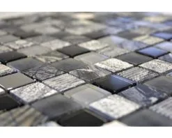 Glasmozaïek XCM HQ24 Zwart/zilver/wit 30x30 Cm 13 Glasmozaïek XCM HQ24 Zwart/zilver/wit 30x30 Cm -Vloertegels Winkel DV 8 6236908 03 4c NL 20190103131656