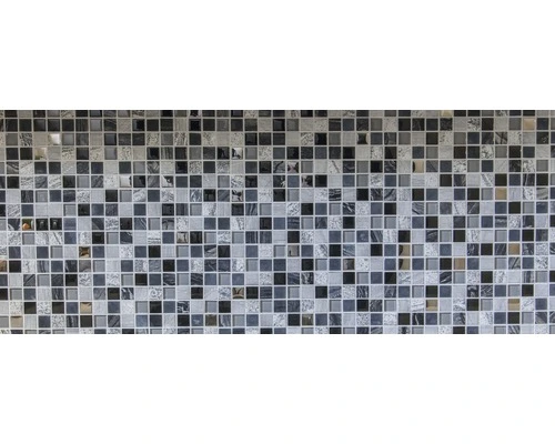 Glasmozaïek XCM HQ24 Zwart/zilver/wit 30x30 Cm 9 Glasmozaïek XCM HQ24 Zwart/zilver/wit 30x30 Cm - Afbeelding 7