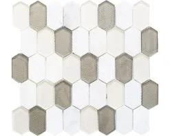 Glasmozaïek XCM IN69 Beige 30,5x29,5 Cm