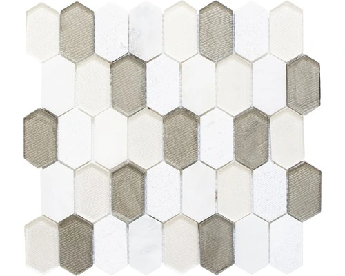 Glasmozaïek XCM IN69 Beige 30,5x29,5 Cm 3 Glasmozaïek XCM IN69 Beige 30,5x29,5 Cm