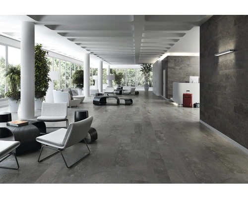 Wand- En Vloertegel Daifor Antraciet 30x120 Cm Gerectificeerd 4 Wand- En Vloertegel Daifor Antraciet 30x120 Cm Gerectificeerd - Afbeelding 2