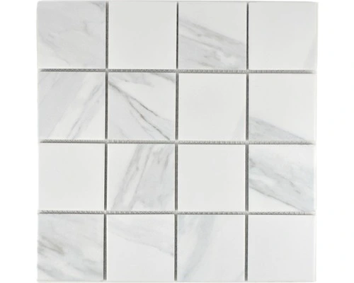 Keramisch Mozaïek CIM Q73 CR Carrara 30,6x30,6 Cm 3 Keramisch Mozaïek CIM Q73 CR Carrara 30,6x30,6 Cm