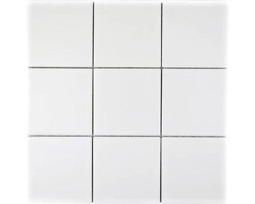 Keramisch Mozaïek CQ 105 Uni Wit Mat 30x30 Cm 3 Keramisch Mozaïek CQ 105 Uni Wit Mat 30x30 Cm