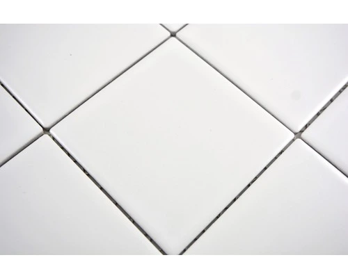 Keramisch Mozaïek CQ 105 Uni Wit Mat 30x30 Cm 6 Keramisch Mozaïek CQ 105 Uni Wit Mat 30x30 Cm - Afbeelding 4