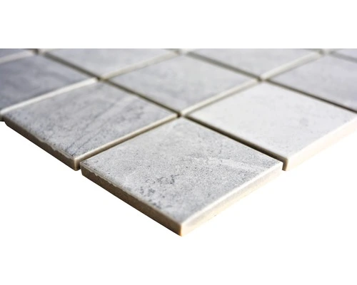 Keramisch Mozaïek CTR Q21GM Grijs Mat 30,6x30,6 Cm 4 Keramisch Mozaïek CTR Q21GM Grijs Mat 30,6x30,6 Cm - Afbeelding 2