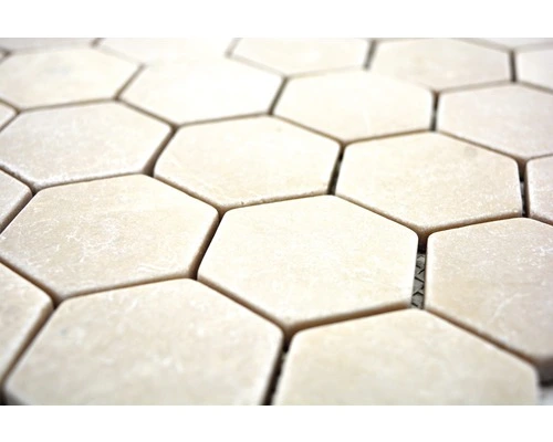 Natuursteen Mozaïek HXN 13R Hexagon Beige 29,8x30,5 Cm 5 Natuursteen Mozaïek HXN 13R Hexagon Beige 29,8x30,5 Cm - Afbeelding 3