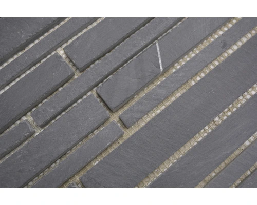 Natuursteen Mozaïek SL 89 Leisteen Zwart 30,5x30 Cm 7 Natuursteen Mozaïek SL 89 Leisteen Zwart 30,5x30 Cm - Afbeelding 5