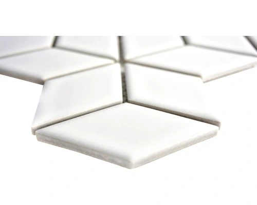 Keramisch Mozaïek POV 02 Uni Wit 26,6x30,5 Cm 4 Keramisch Mozaïek POV 02 Uni Wit 26,6x30,5 Cm - Afbeelding 2