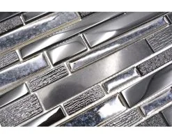 Glasmozaïek Sonja 29 Zwart 30x29,2 Cm