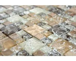 Glasmozaïek XIC K1453 Emperador Beige/bruin Craquelé/gebroken Glas 30,5x30,5 Cm 8 Glasmozaïek XIC K1453 Emperador Beige/bruin Craquelé/gebroken Glas 30,5x30,5 Cm -Vloertegels Winkel DV 8 6509813 02 4c DE 20171206035058