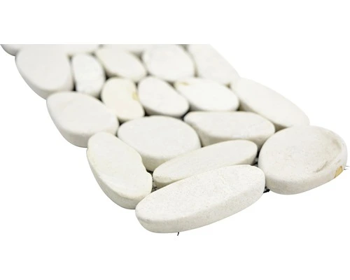 Natuursteen Mozaïek BO IN10KS Kiezel Wit 10x30 Cm 4 Natuursteen Mozaïek BO IN10KS Kiezel Wit 10x30 Cm - Afbeelding 2