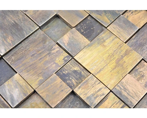 Metaalmozaïek XK3DC06 Koper 29,1x29,1 Cm 6 Metaalmozaïek XK3DC06 Koper 29,1x29,1 Cm - Afbeelding 4