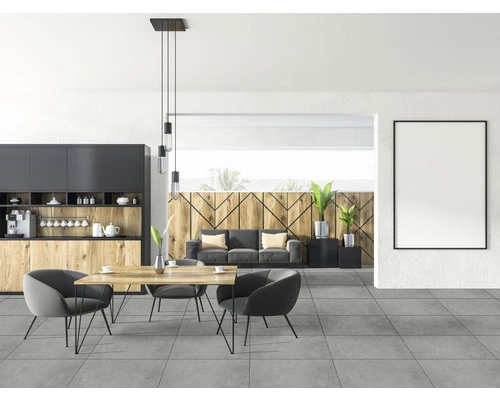 MIRAVA Wand- En Vloertegel HOMEtek Graphit Mat 60x60 Cm Gerectificeerd 5 MIRAVA Wand- En Vloertegel HOMEtek Graphit Mat 60x60 Cm Gerectificeerd - Afbeelding 3