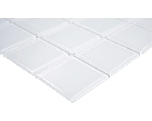 Glasmozaïek Crystal CM4SE30F Super Wit 30x30 Cm 4 Glasmozaïek Crystal CM4SE30F Super Wit 30x30 Cm - Afbeelding 2