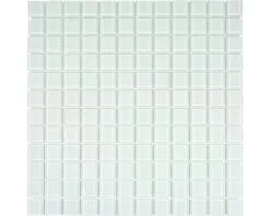 Glasmozaïek Crystal CM4SE40 Wit 30x30 Cm