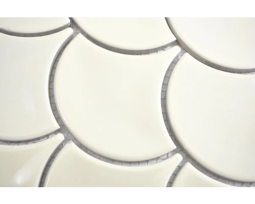 Keramisch Mozaïek Vakken Ivoor Glanzend 25,6x27,3 Cm 5 Keramisch Mozaïek Vakken Ivoor Glanzend 25,6x27,3 Cm - Afbeelding 3