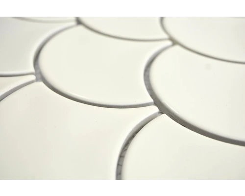 Keramisch Mozaïek Vakken Ivoor Glanzend 25,6x27,3 Cm 6 Keramisch Mozaïek Vakken Ivoor Glanzend 25,6x27,3 Cm - Afbeelding 4