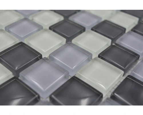 Glasmozaïek XCM 8125 Grijs/zwart/wit 30,5x32,5 Cm 8 Glasmozaïek XCM 8125 Grijs/zwart/wit 30,5x32,5 Cm - Afbeelding 6