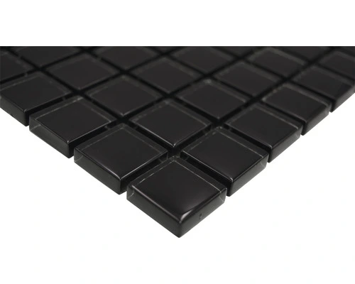 Glasmozaïek XCM 8050 Zwart 30,5x32,5 Cm 4 Glasmozaïek XCM 8050 Zwart 30,5x32,5 Cm - Afbeelding 2
