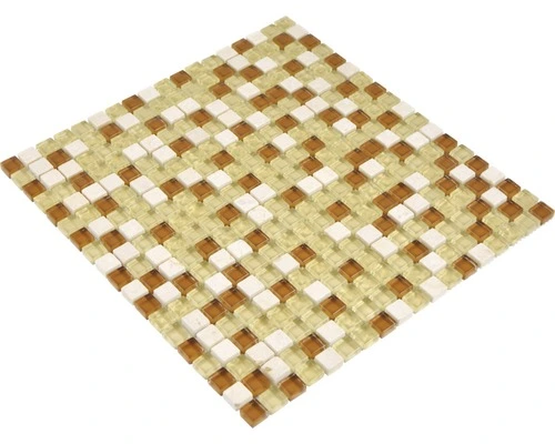 Glasmozaïek Crystal XCM M820 Beige Mix 30,5x32,5 Cm 11 Glasmozaïek Crystal XCM M820 Beige Mix 30,5x32,5 Cm - Afbeelding 9