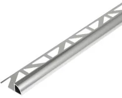 DURAL Kwartrond-profiel Durondell DRAE 80 Aluminium Geëloxeerd, Lengte 300 Cm Hoogte 8 Mm