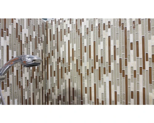 Glasmozaïek Crystal XCM MV838 Beige Mix 30,5x32,5 Cm 5 Glasmozaïek Crystal XCM MV838 Beige Mix 30,5x32,5 Cm - Afbeelding 3