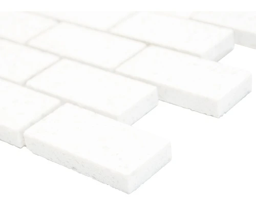 Kunststof Mozaïek XCM ASMB1 Wit 30x30 Cm 4 Kunststof Mozaïek XCM ASMB1 Wit 30x30 Cm - Afbeelding 2