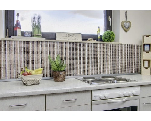 Glasmozaïek XGM ST55 Beige/goud Mix 30,5x32,5 Cm 5 Glasmozaïek XGM ST55 Beige/goud Mix 30,5x32,5 Cm - Afbeelding 3